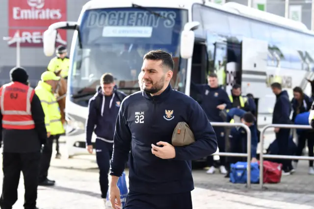 St Johnstone striker Tony Watt