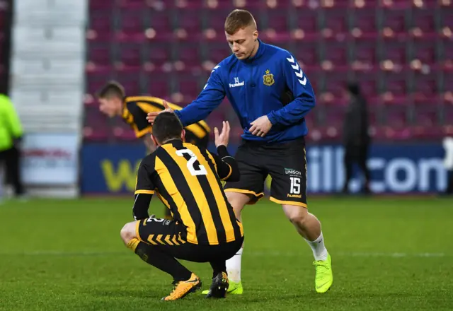 Talbot players left dejected