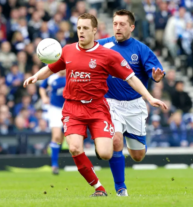 Aberdeen v Queen of the South in 2008