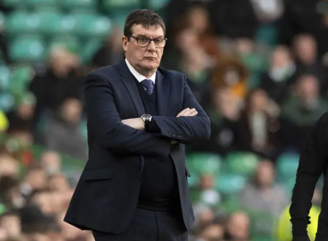 St Johnstone manager Tommy Wright