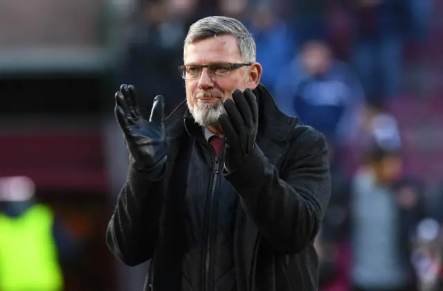 Hearts manager Craig Levein