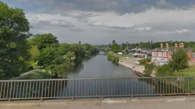 River Wye in Hereford