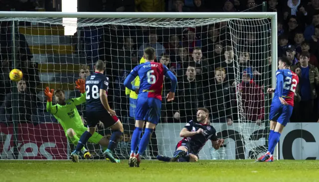 Brad McKay scores