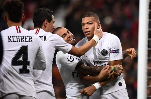 PSG celebrate