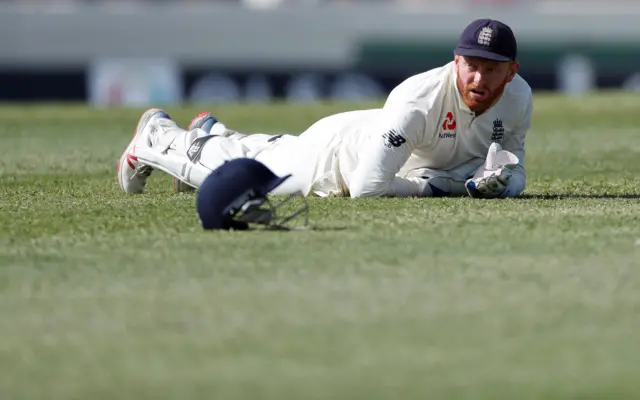 Jonny Bairstow looks on