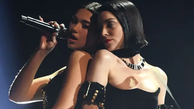 Dua Lipa and St Vincent