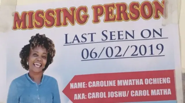 Missing poster