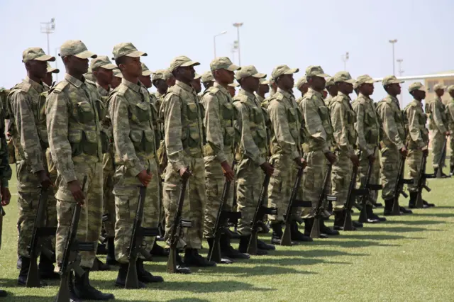 Somali army soldiers