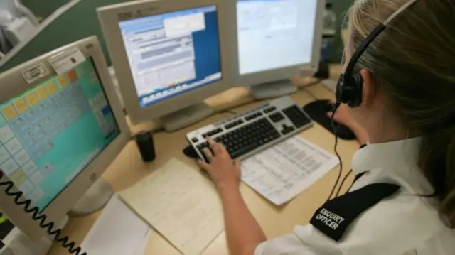 POLICE CALL DESK