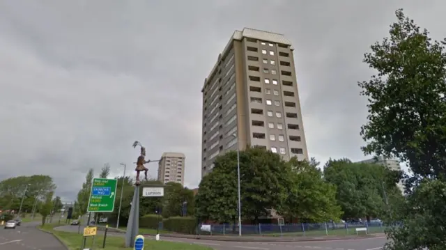 Towers blocks in Ladywood