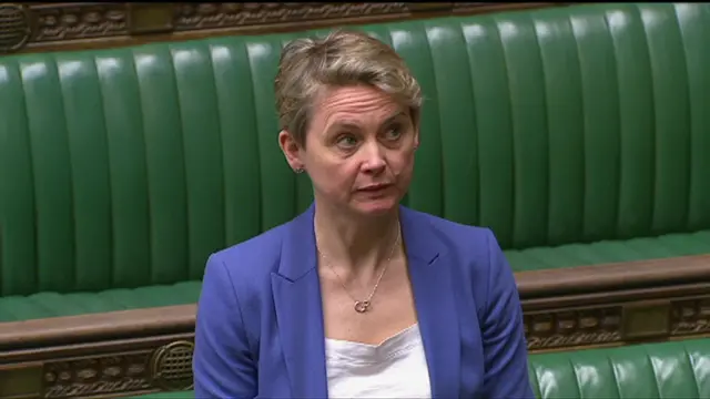 Labour MP Yvette Cooper