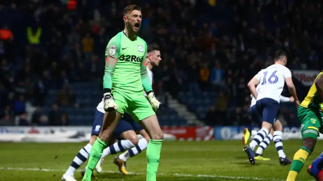 Declan Rudd celebrates his penalty save