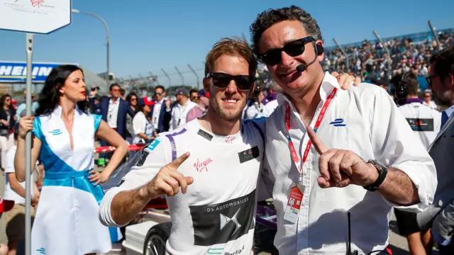 Sam Bird and Alejandro Agag