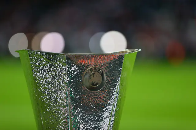 Europa League trophy