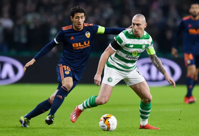 Celtic captain Scott Brown had an off night in the middle of the park - but wasn't the only one