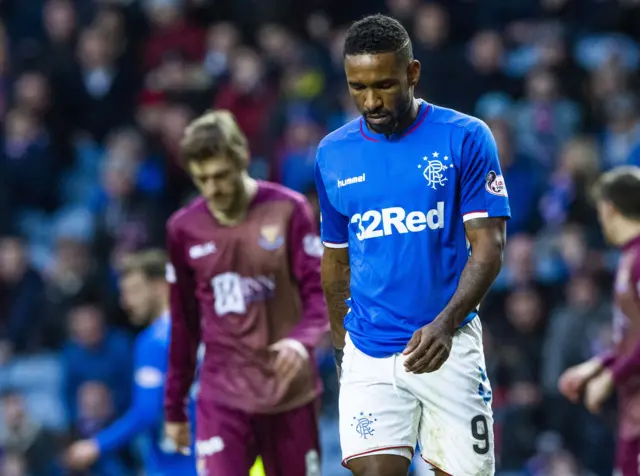 Rangers striker Jermain Defoe