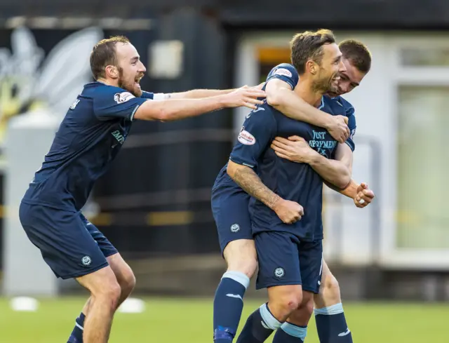 Scott McDonald came off the bench to score a second goal for Thistle