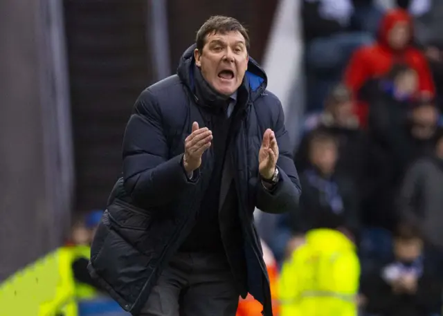 St Johnstone manager Tommy Wright