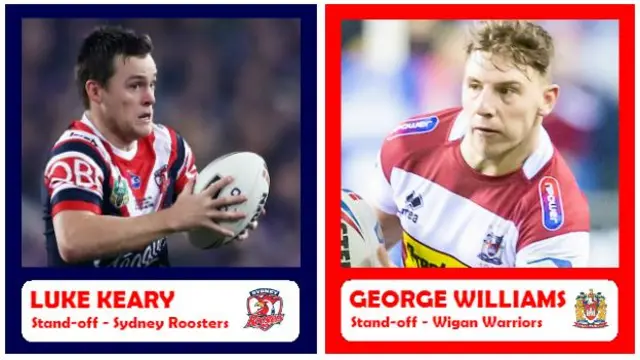 Luke Keary and George Williams