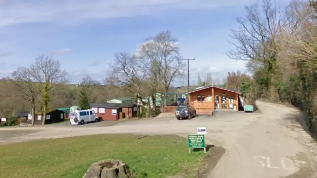 Banks Farm entrance