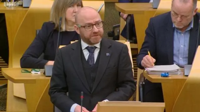 Patrick Harvie said the Greens had been "firm but constructive"