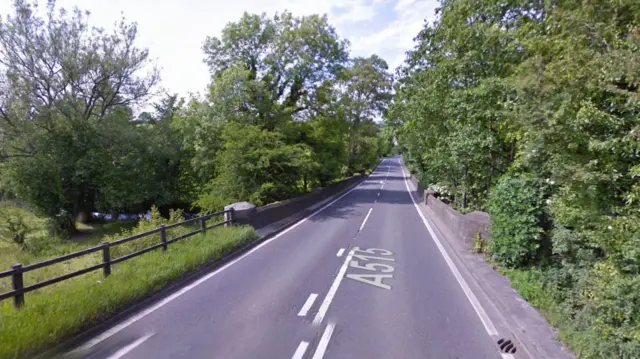 A515 near Fenny Bentley