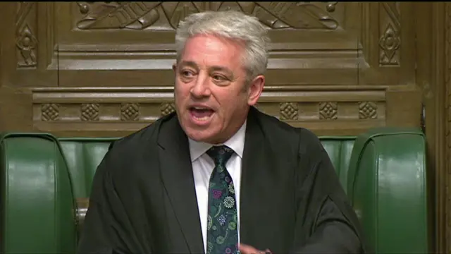 Speaker John Bercow