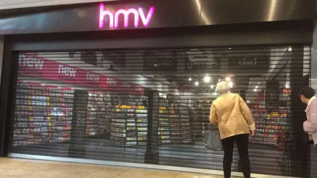 HMV CLOSED