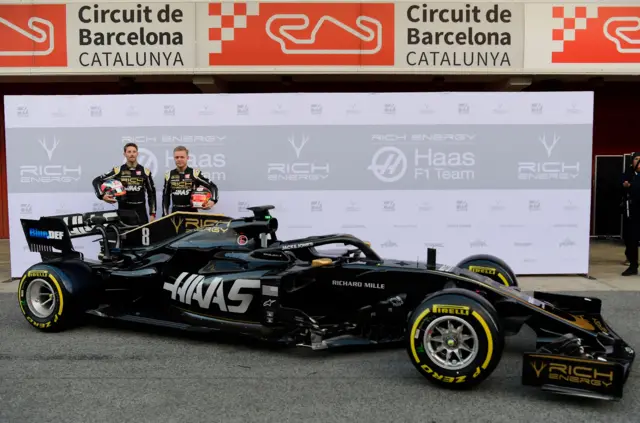 Haas livery