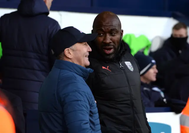 Darren Moore and Tony Pulis