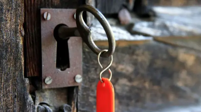 A key