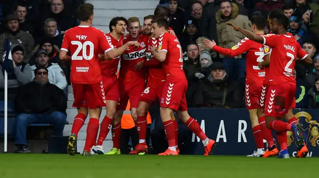 Middlesbrough celebrate