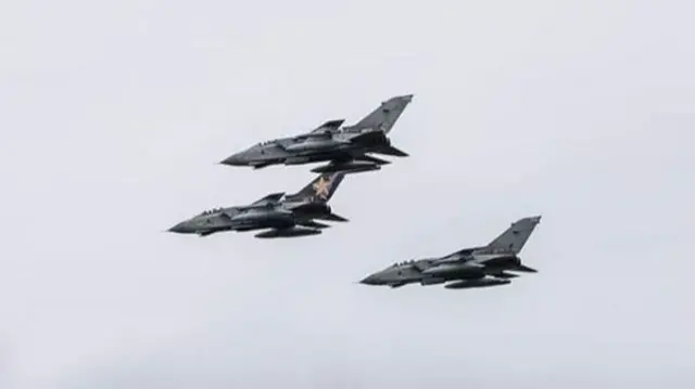 The RAF Tornados