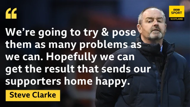 Kilmarnock manager Steve Clarke