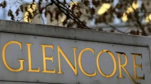 Glencore sign