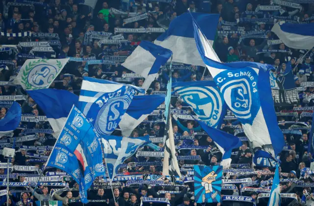 Schalke supporters