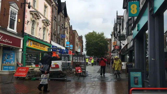 Shrewsbury high street