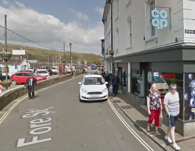 Co-op on Fore Street, Looe