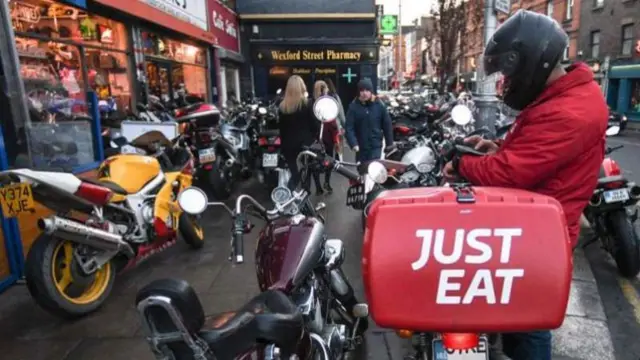 just eat driver