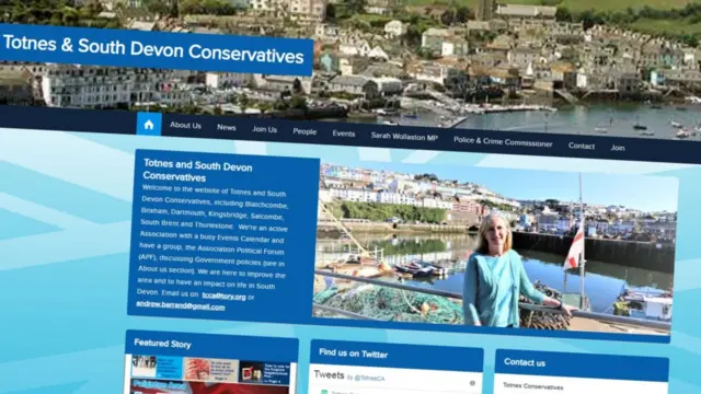 Totnes and South Devon Conservatives website