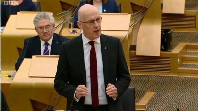 Deputy First Minister John Swinney