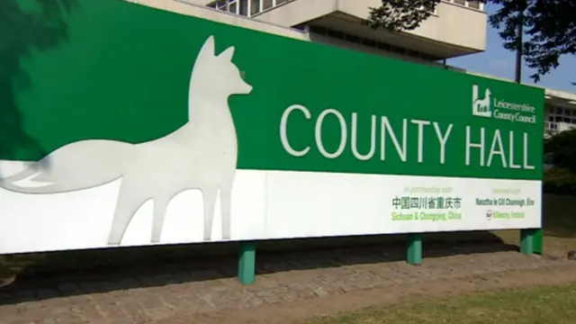 County Hall sign