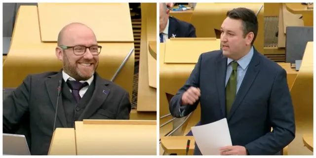 Patrick Harvie and Miles Briggs