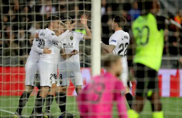 Valencia celebrate