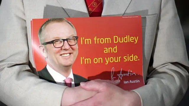 Ian Austin election leaflet in 2010