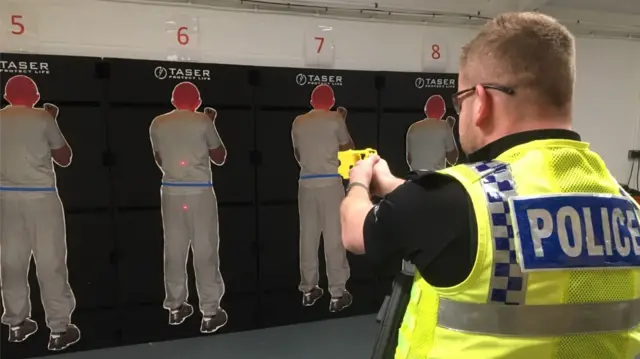 Taser training