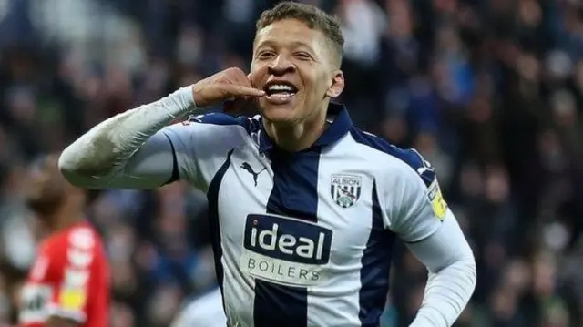 West Brom striker Dwight Gayle