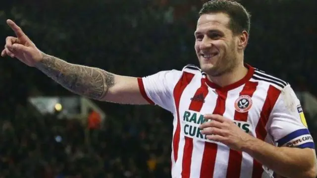 Billy Sharp of Sheffield United