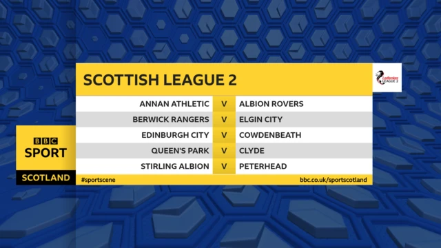 today's League Two fixtures