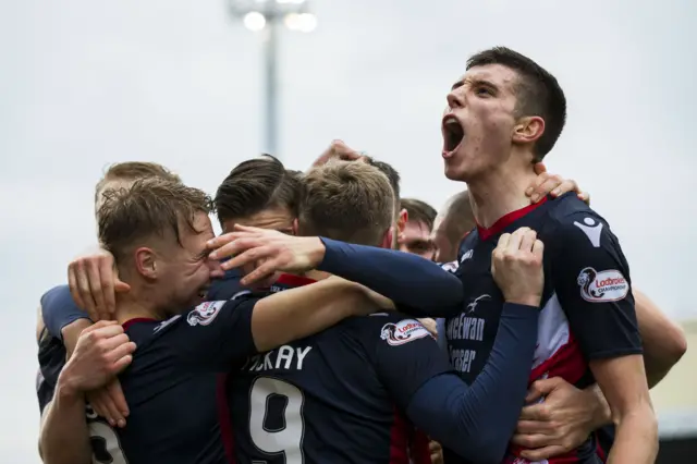 Ross County celebrate